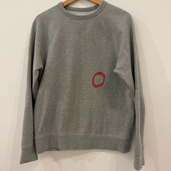 EVERLANE The Unisex French Terry Pullover Crew Heathered Gray Size S - Picture 10 of 11